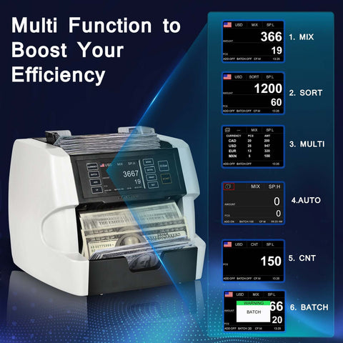 Commercial bill counter VC-3